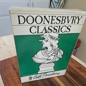 doonesbury classic 4 book boxed set by  Garry Trudeau vintage 1975